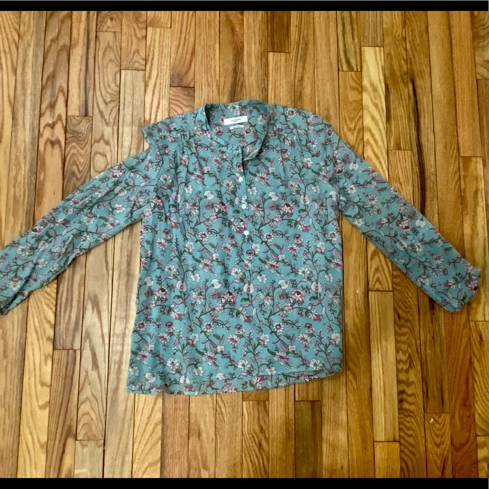 Isabel Marant Etoile Floral Buttondown Shirt